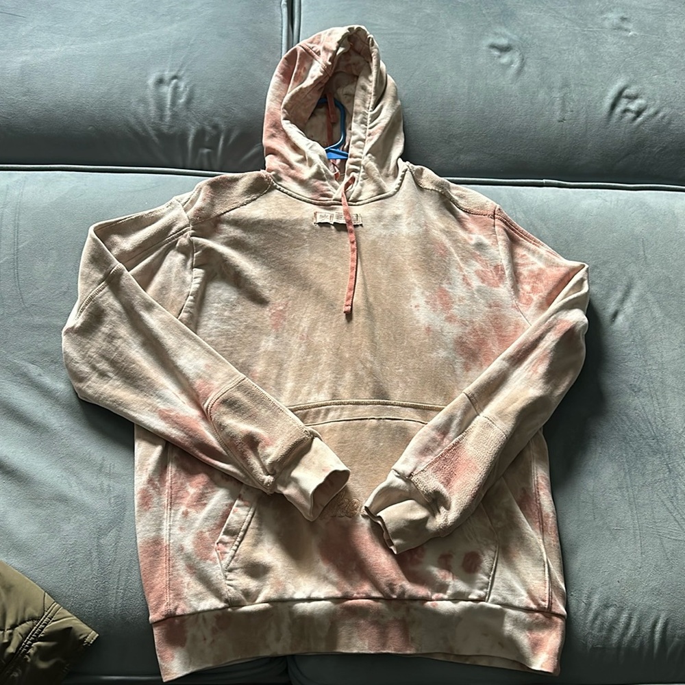 Pink/Tan Nike Hoodie Large